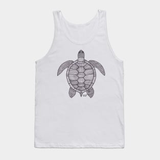 Turtle Outline Tank Top